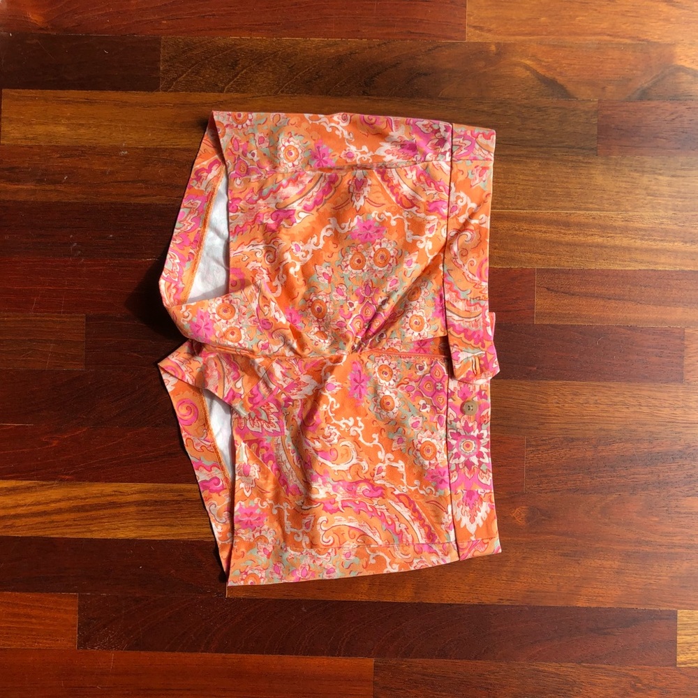 Paisley J Crew Shorts Size 6 like new